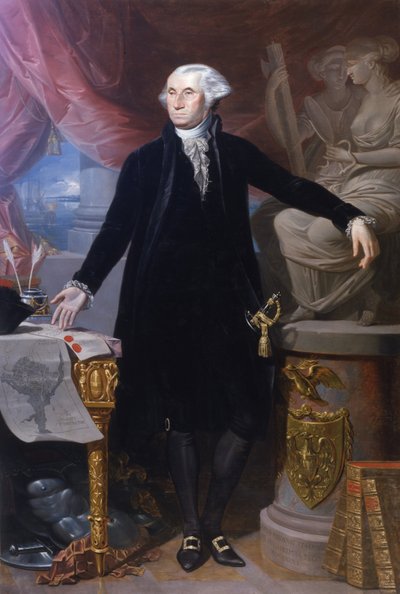 Porträt von George Washington von José Perovani